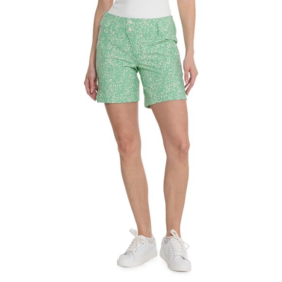 NEW WILD RYE Freda Shorts - UPF 50 Wild Thing Sea Glass  print 362s - Picture 1 of 2